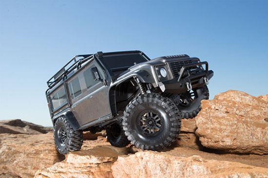Picture of Traxxas 82056-4 - TRX-4 Scale & Trail Defender Crawler RTR Gunmetal