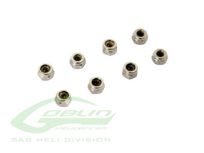 Picture of SAB HC492-S - Nylon Nut M2