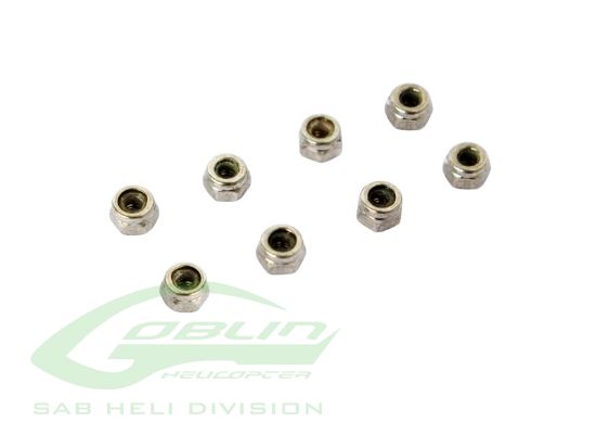 Picture of SAB HC492-S - Nylon Nut M2