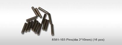 Picture of DHK 8381-103 Pins(dia 2*10mm) (16 pcs)