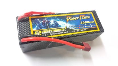 Picture of Giant Power GP45004S35C 4s 14.8V 4500mAh 35C Lipo, Hardcase