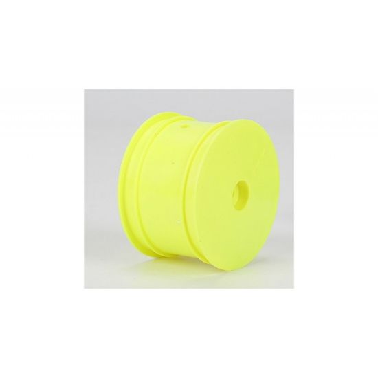 Picture of LOSI TLR7101 Rear Wheel, Yellow (2): 22 & 22-4