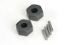 Picture of Traxxas 1654 Wheel hubs, hex (2)/ stub axle pins (2)