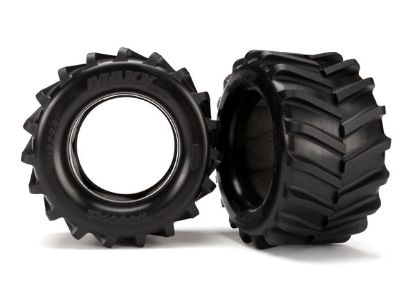 Picture of Traxxas 6770 Tires, Maxx 2.8'' (2)/ foam inserts (2)