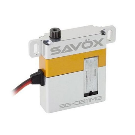 Picture of Savox SG-0211MG Thin Glider Wing Servo 0.13sec, 8kg