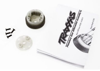Picture of Traxxas 2381X - Main diff with steel ring gear/ side cover plate/ screw