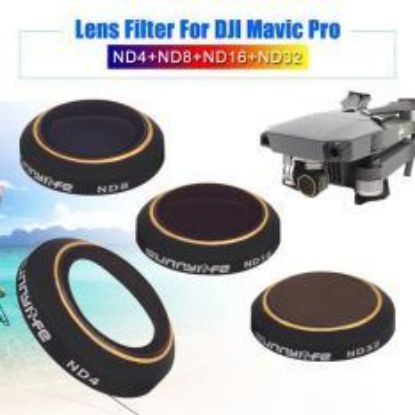 Picture of Sunnylife MV-FI606-4 Filter Set For Mavic Pro