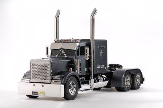Picture of Tamiya 56356 1/14 Grand Hauler Black Edition Matt Black RC Semi Truck Kit