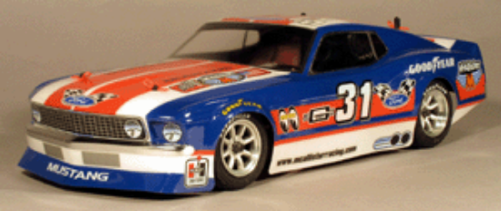 Picture of McAllister MCA286 1/10 1969 Mustang VTA Clear Body