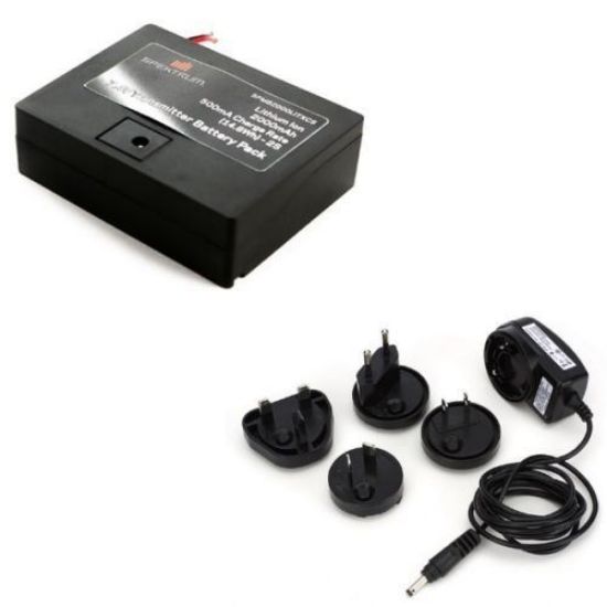 Picture of Spektrum SPMA9603 2000 mAh Li-Ion TX Batt w/AC Adaptor DX6e, DX8e