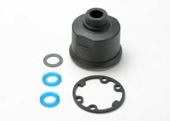 Picture of Traxxas 5381 - Carrier, differential- x-ring gaskets (2) ring gear