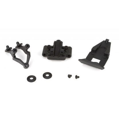 Picture of LOSI  TLR231022 Front Pivot, Bumper & Wing Stay: 22-4
