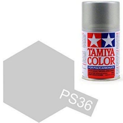 Picture of Tamiya PS-36  Polycarb Spray Paint Translucent Silver
