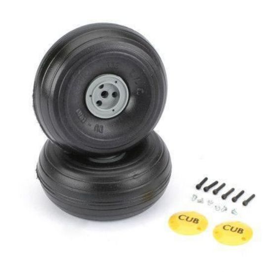 Picture of Du-Bro 558TLC J3 Cub Wheels(Pr)1/3 Treadlite