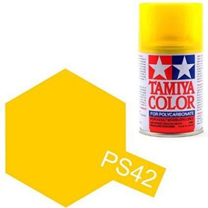 Picture of Tamiya PS-42 Polycarb Spray Paint Translucent Yellow