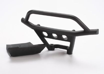 Picture of Traxxas 6735 - Bumper, front/ skidplate, front (black)