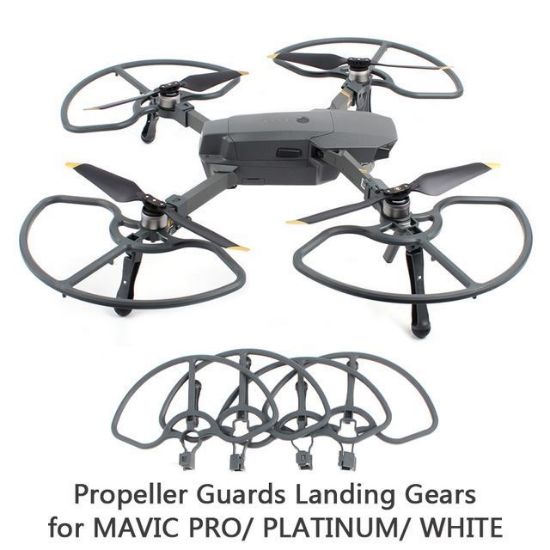 Picture of DJI Mavic Pro/Platinum Propellor Guards with Landing gear