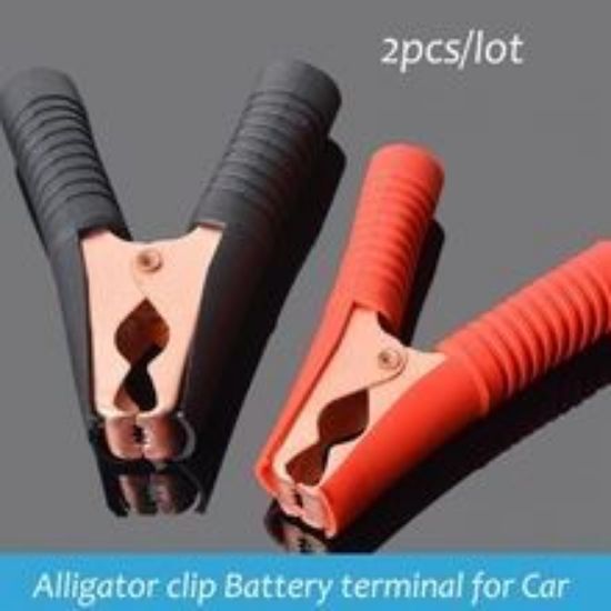 Picture of Alligator Clips- 1 x pair 90mm length