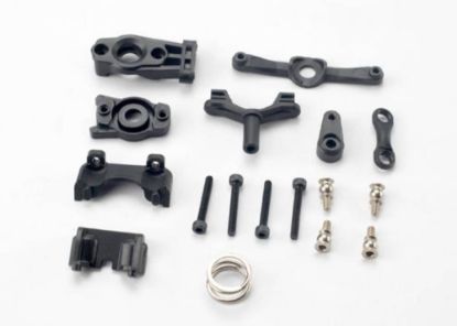 Picture of Traxxas 7043  Steering arm (upper & lower)/ steering link/ servo horn