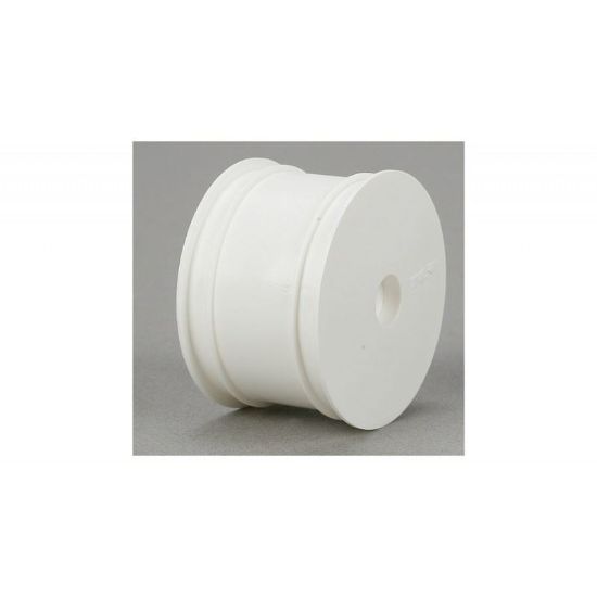 Picture of LOSI TLR7100 Rear Wheel, White (2): 22 & 22-4