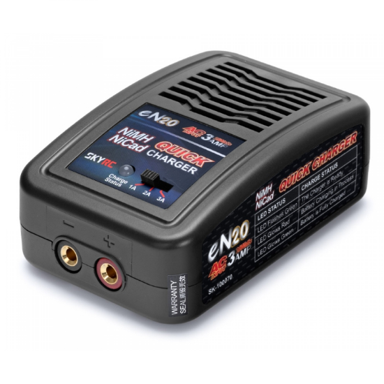 Picture of SkyRC SK-100070-02 eN20 NiMH Charger (4-8 Cells NiMh Batteries 1-3A Charge Rate)