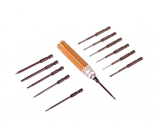 Picture of YZ Tools YZ-021 12 in 1 Screwdriver Components