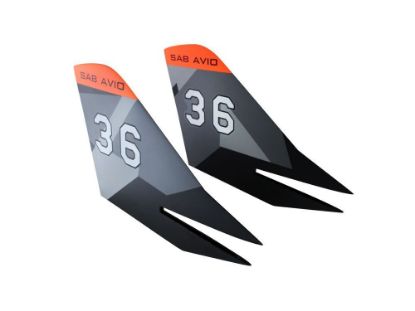 Picture of SAB S0031-S - Rigid Vertical Rudder: KR84 Tortuga
