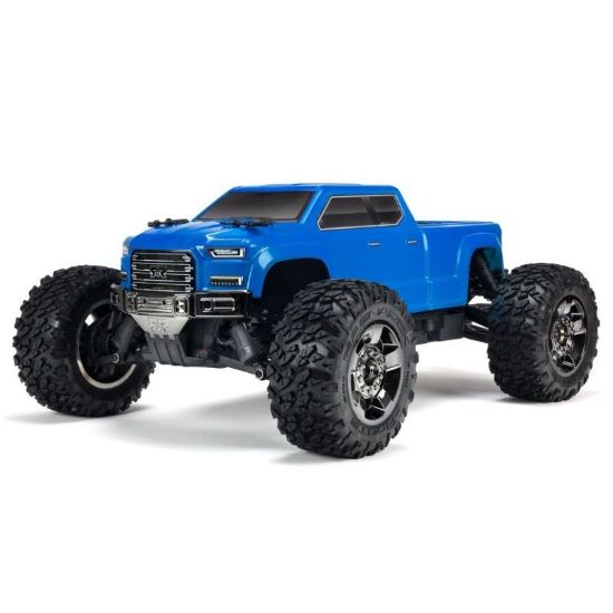 Picture of Arrma ARA102711 1/10 BIG ROCK CREW CAB 4x4 3S BLX Brushless RTR, Blue