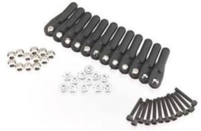 Picture of Du-Bro 860	2-56 Swivel Ball Links (12 pcs)
