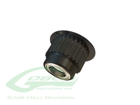 Picture of SAB H0675BL-27-S - Aluminum Engine Pulley 27T - Goblin Black Nit