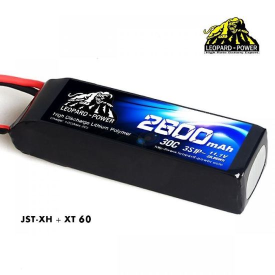 Picture of Leopard Power 3s 11.1v 2600mah 30c EC3 Lipo Battery