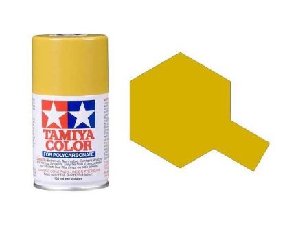 Picture of Tamiya PS-56  Polycarbonate Spray Paint (Mustard Yellow)