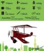 Picture of Dancing Wings S1714 Triplane Fokker DR1 770mm ARF Balsa Kit