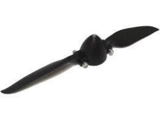Picture of Dancing Wings Folding Nylon Prop 8x4.5 (Plastic Spinner)