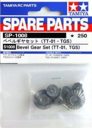 Picture of Tamiya 51008 Bevel Gear Set TT-01 / TGS