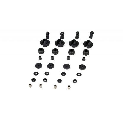 Picture of TLR/LOSI LOSB2855 Shock Plastics & Balls (4): 5TT