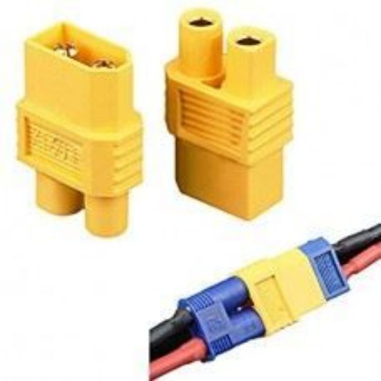 Picture of RC Pro XT60 to EC3 Battery Connector  RCP-031XT60-EC3