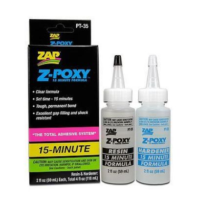 Picture of ZAP PT35 Z-Poxy/Epoxy 15 min 4oz Total