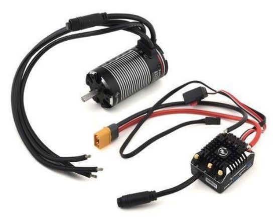 Picture of Hobbywing 38020254 AXE 550 FOC Waterproof V1.1 Sensored Brushless Combo w/3300kV Motor