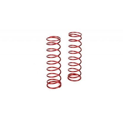 Picture of TLR/LOSI LOSB2966 Front Springs 12.9lb. Rate, Red (2): 5-T