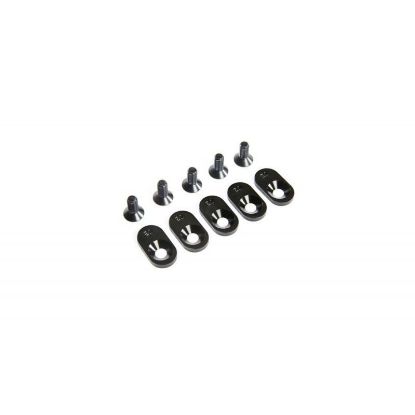 Picture of TLR/ LOSI LOS252105 Engine Mount Insert & Screws, BLK, 21T(5): 5ive-T 2.0