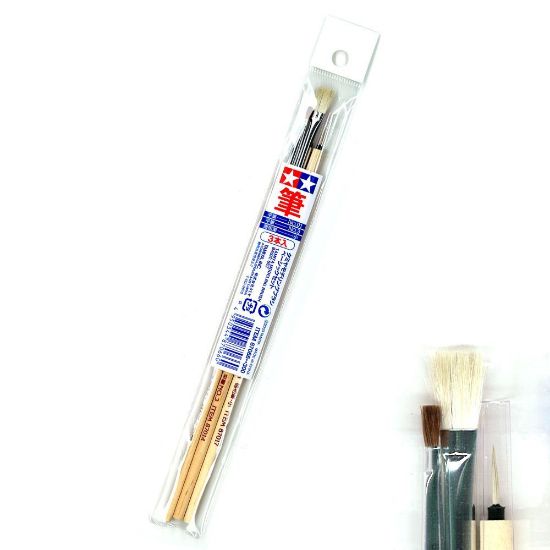 Picture of Tamiya 87066 Modeling Paint Brush Basic Set