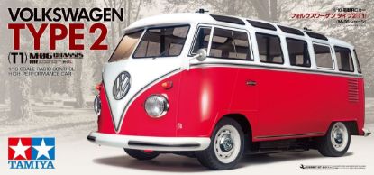 Picture of Tamiya 47420 RC Kit PRE-PAINTED: 1/10 Volkswagen Bus Type 2 (T1) - M-06 Chassis