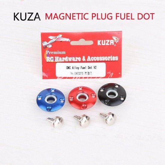 Picture of KUZA KAG0235U Large Scale CNC Alloy magnetic Fuel Dot  1pc (Blue)