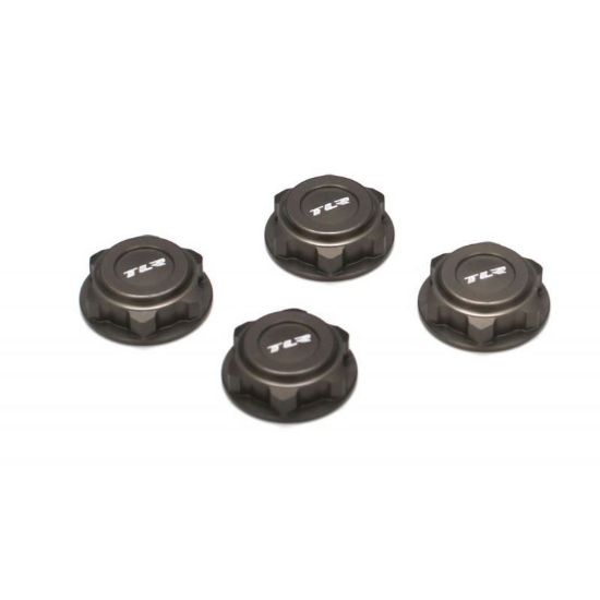 Picture of TLR/LOSI TLR3538 Covered 17mm Wheel Nuts, Alum: 8B/8T All