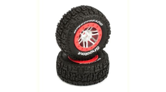 Picture of Duratrax DTXC2947 SpeedTreads Shootout SC Front Rear Mounted (2):