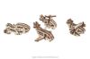 Picture of UGEARS 120624 U-Fidgets-Aircraft. Set of 4 models
