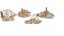 Picture of UGEARS 120631 U-Fidgets-Ships. Set of 4 models