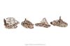 Picture of UGEARS 120631 U-Fidgets-Ships. Set of 4 models
