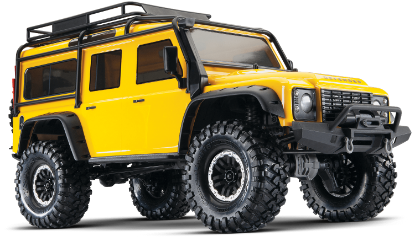 Picture of Traxxas 82056-4 - TRX-4 Scale & Trail Defender Crawler RTR Yellow